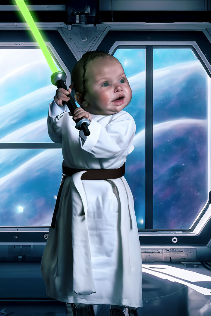 Here's What A Father With Access To Photoshop Can Do In His Free Time