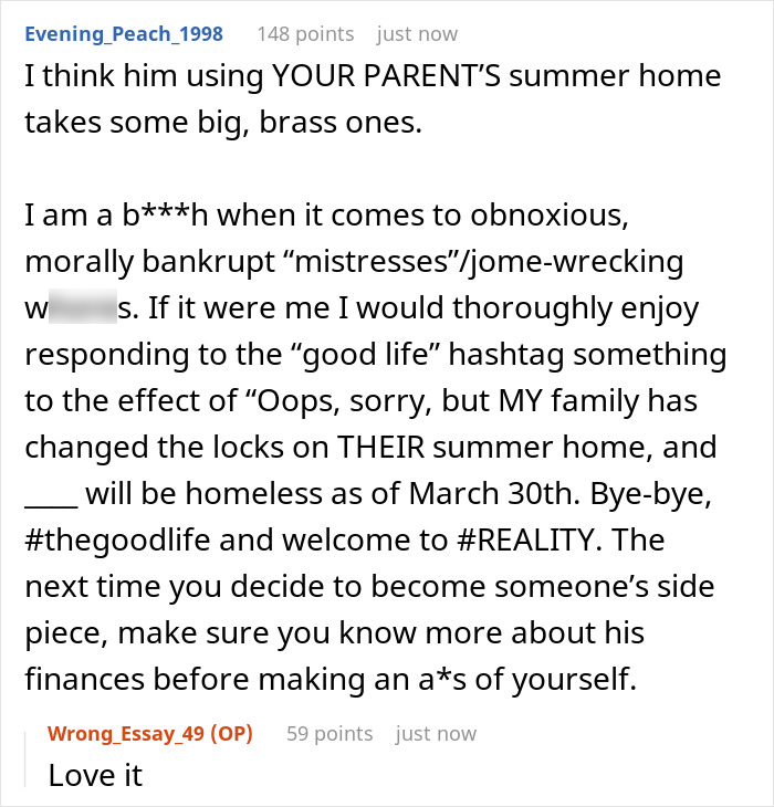  Woman Allows Husband&rsquo;s Mistress To Think He Owns Her Assets, Gets Called A &ldquo;Douche&rdquo; By Friend