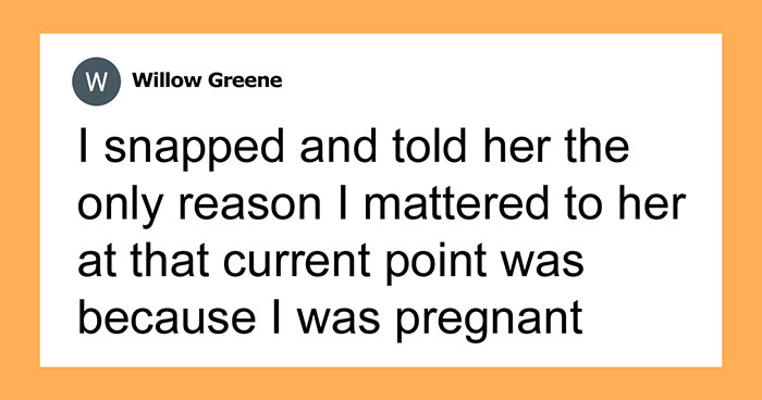 Hey Pandas, AITA For Longing For No Contact With My Mom Even If It Means Losing Touch With My Daughter?