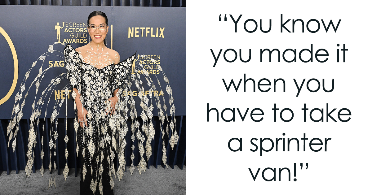 Ali Wong’s Dress For The 2024 SAGs Should Have Won Its Own Award