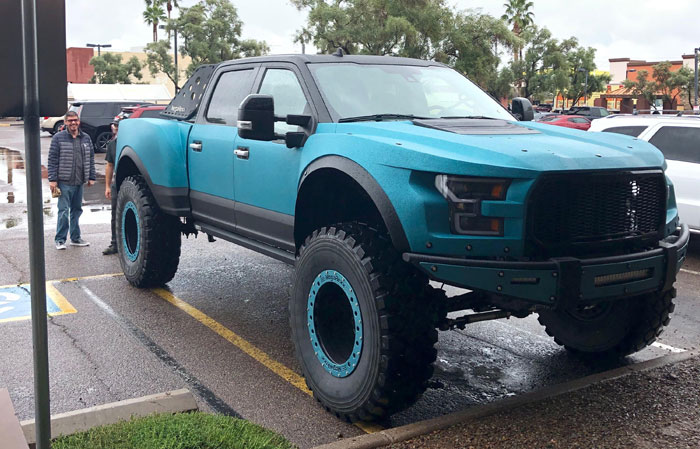 Big Truck! Look At The Size Of This Beast Compared To A Man