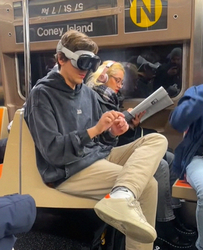 People Have Started Spotting Apple Vision Pro In The Wild&mdash;And It&rsquo;s Scary