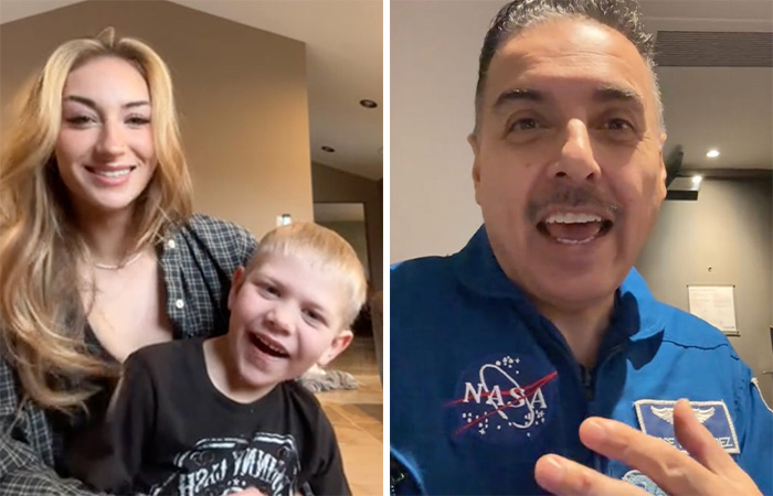 Sister Posted A Video About Her Bullied 6 Y.O. Brother, Received A Response From Astronaut