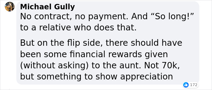 Person Asks For Help After Aunt Hands Them $70K Bill For House Flip No One Asked For Person Asks For Help After Aunt Hands Them $70K Bill For House Flip No One Asked For
