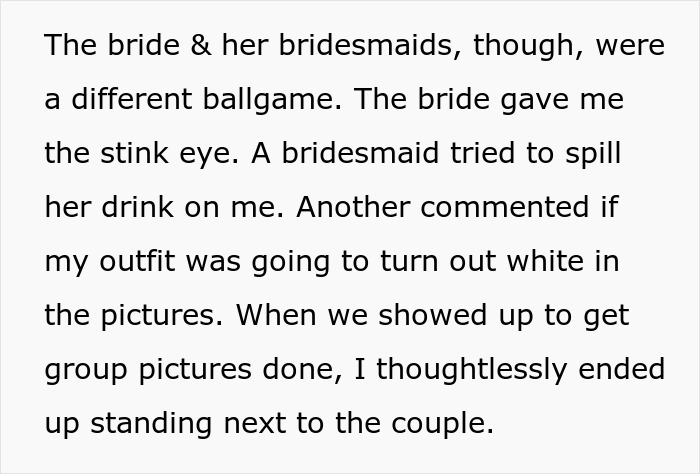 Wedding Guest Gets Bashed By The Bride For Allegedly Trying To 'Upstage' Her With Her Outfit Wedding Guest Gets Bashed By The Bride For Allegedly Trying To 'Upstage' Her With Her Outfit