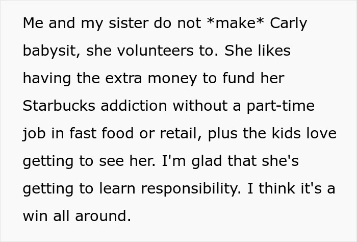 Woman Is In Disbelief After Sister Asks Her To Chip In For The Cake That Her Daughter Ate 2 Pieces Of Woman Is In Disbelief After Sister Asks Her To Chip In For The Cake That Her Daughter Ate 2 Pieces Of