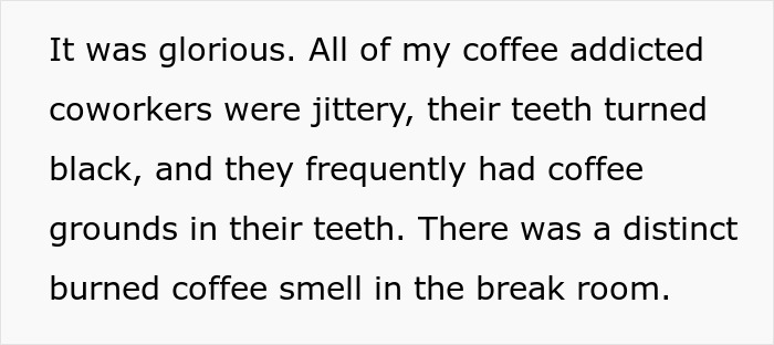 Woman Enjoys Caffeinated Chaos Descending Upon Office After Boss Puts Her In Charge Of Coffee Woman Enjoys Caffeinated Chaos Descending Upon Office After Boss Puts Her In Charge Of Coffee