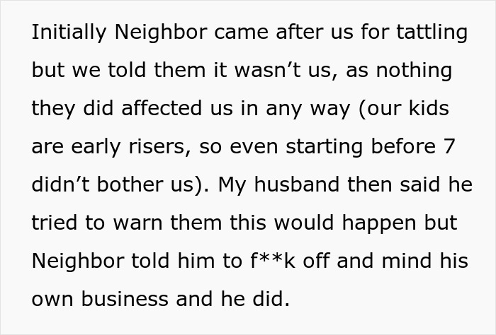 “Husband Tries To Warn Neighbors About Their Landscaping, Gets Told To Mind His Own Business” “Husband Tries To Warn Neighbors About Their Landscaping, Gets Told To Mind His Own Business”