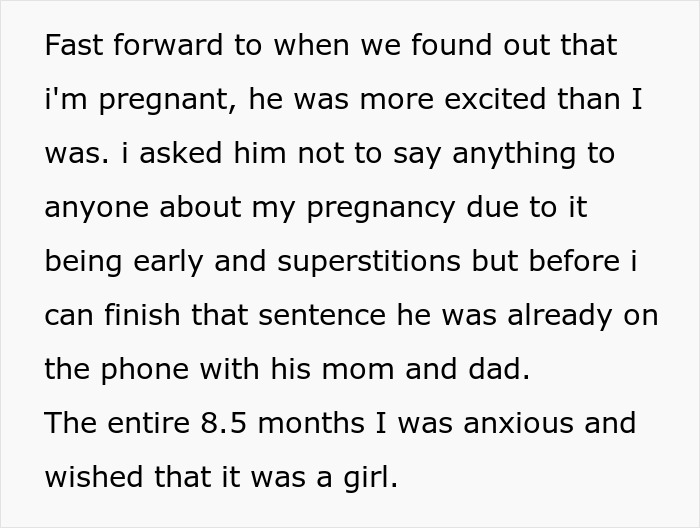 Dad Chooses Baby's Name Saying It's Meaningful To Him, Mom Can't Bring Herself To Say It Out Loud 