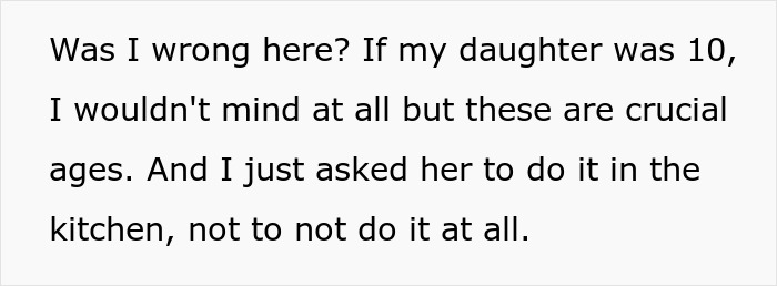 Woman Asks SIL To Stop Putting Butter On Her Food In Front Of Her Daughter