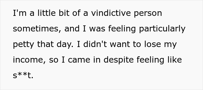 Boss Forces Employee To Come In To Work Sick, Regrets It After It Gets Him Fired