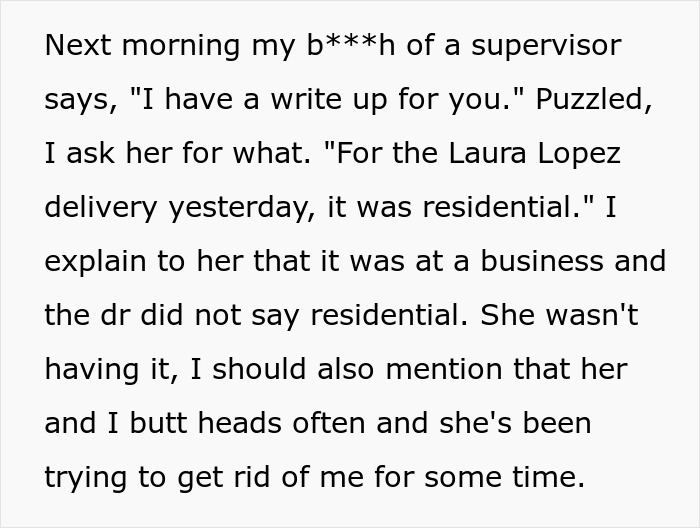 &ldquo;I Have A Write-Up For You&rdquo;: Supervisor Tries Disciplining Driver For No Reason, Regrets It
