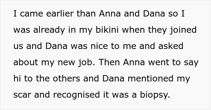 Woman Refuses To Cover Her Scar After It Triggers Her Friend At The Beach, Drama Ensues Woman Refuses To Cover Her Scar After It Triggers Her Friend At The Beach, Drama Ensues