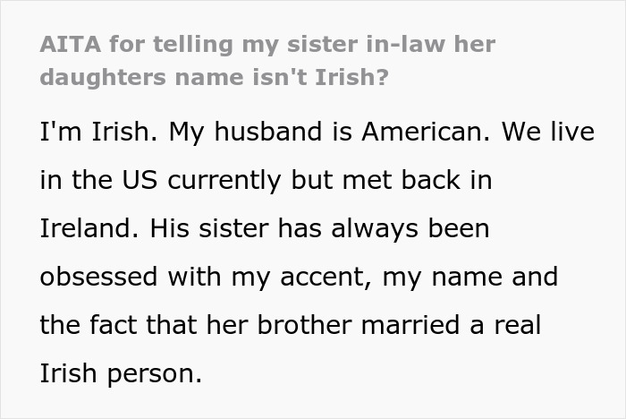 Mom Is Certain Her Baby&rsquo;s Name Is Irish When It&rsquo;s Really Not, Gets Upset When It's Pointed Out