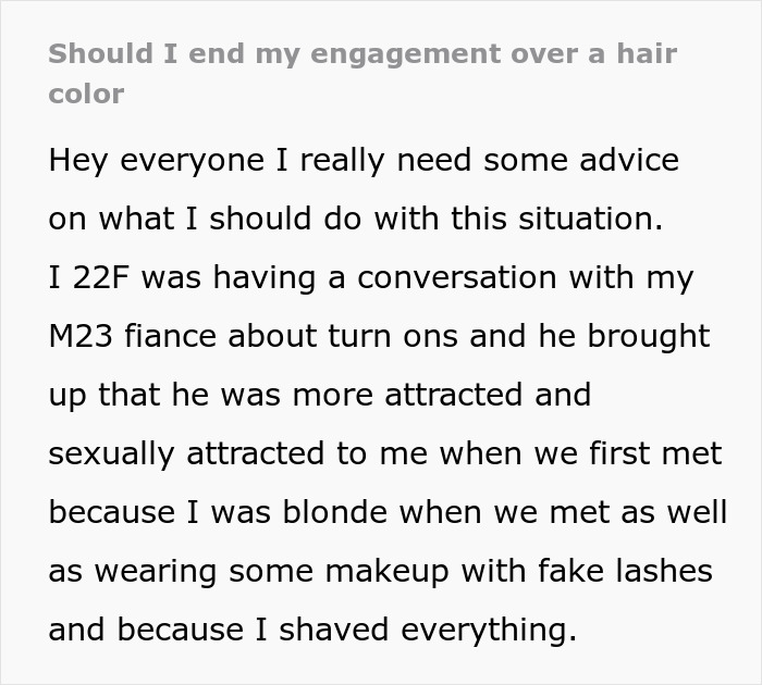 Woman Thinks About Calling Off Her Wedding After Fianc&eacute; Says He Wants Her To Be &lsquo;Trophy Wife&rsquo;