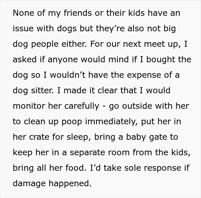 Friends Forbid Woman From Bringing Dog On Trip, Are Shocked When She Refuses To Pay For Their Kids