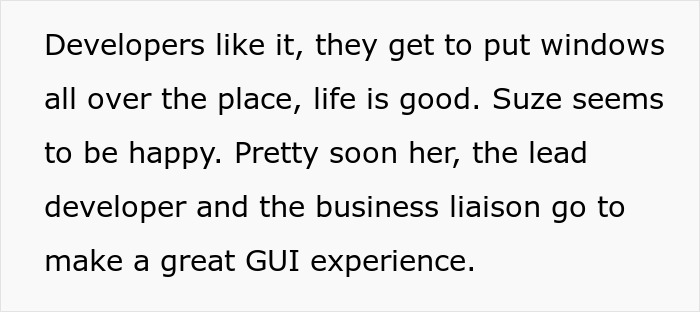 Team Manager Takes Designer's Big Monitors Away To Show How Real Users See Her Designs