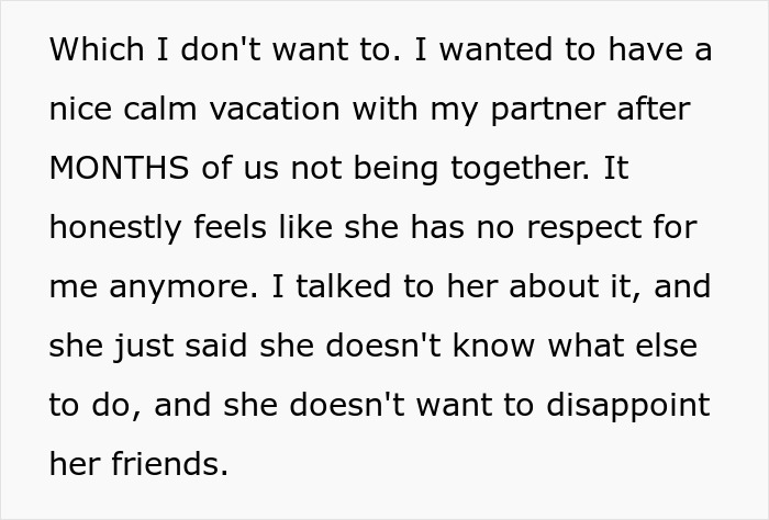 &ldquo;I Finally Learned The Truth&rdquo;: Man Considers Leaving GF On A Vacation Without Telling Her