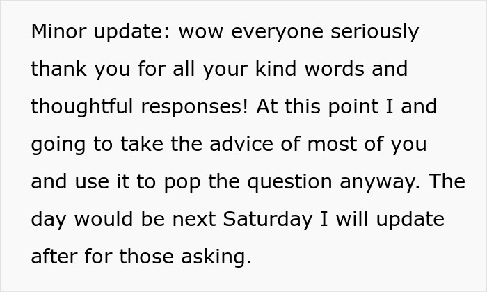 BF Doesn’t Know What To Do After GF Reacted Badly To Pic Of Engagement Ring He Already Bought BF Doesn’t Know What To Do After GF Reacted Badly To Pic Of Engagement Ring He Already Bought