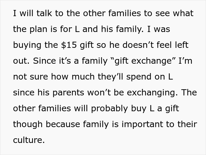 &ldquo;AITA For Not Gifting My Nephew As Nice A Gift As His Cousin&rsquo;s Because His Parents Are Poor?&rdquo;