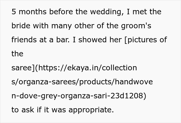 Wedding Guest Gets Bashed By The Bride For Allegedly Trying To 'Upstage' Her With Her Outfit Wedding Guest Gets Bashed By The Bride For Allegedly Trying To 'Upstage' Her With Her Outfit