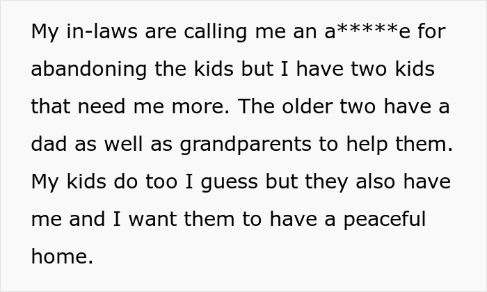 "Am I A Jerk For Dropping Off My Stepkids With My In-Laws And Saying They're Not My Problem?" "Am I A Jerk For Dropping Off My Stepkids With My In-Laws And Saying They're Not My Problem?"