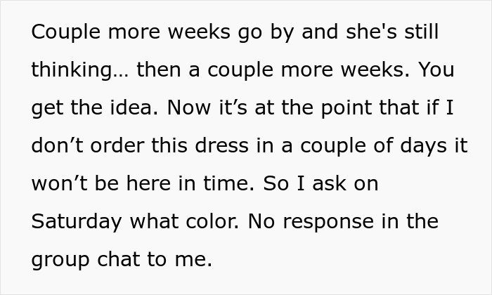 Woman Suspects Bride Is Trying To Push Her Out Of Her Brother’s Wedding, Has A Plan To Outsmart Her Woman Suspects Bride Is Trying To Push Her Out Of Her Brother’s Wedding, Has A Plan To Outsmart Her