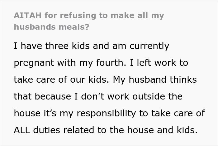 Man Loses It On Pregnant Wife After She Refuses To Cook Him Dinner: &ldquo;I Am So Tired&rdquo;