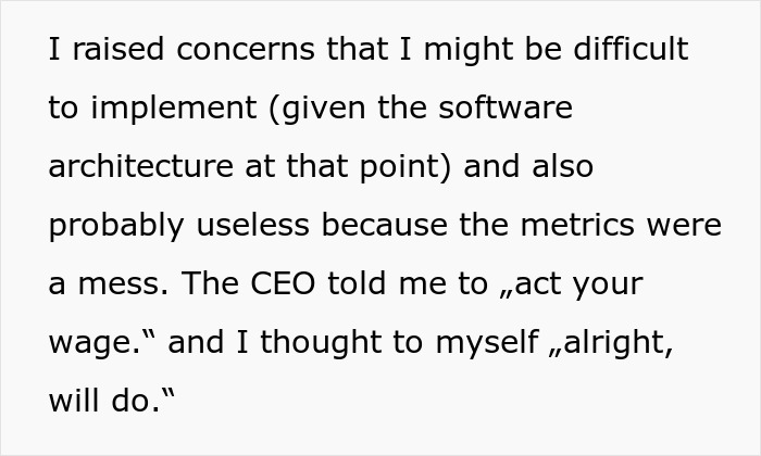 Employee Is Told To “Act His Wage,” Maliciously Complies And The Company Lays Off 30% Of Workers Employee Is Told To “Act His Wage,” Maliciously Complies And The Company Lays Off 30% Of Workers