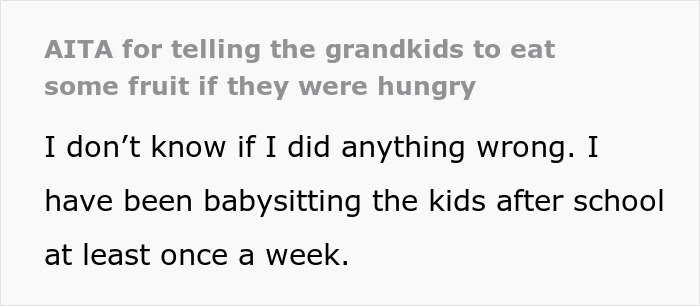 Grandma Refuses To Be Rushed By Her Grandkids To Make Dinner, Mom Says She’s A Jerk For It Grandma Refuses To Be Rushed By Her Grandkids To Make Dinner, Mom Says She’s A Jerk For It