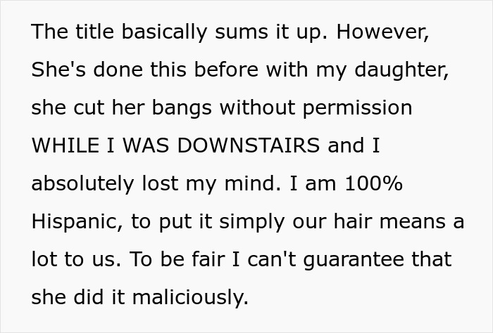 Woman Stops Talking To Her MIL After She Cuts All Of Her Son&rsquo;s Hair Off Without Permission