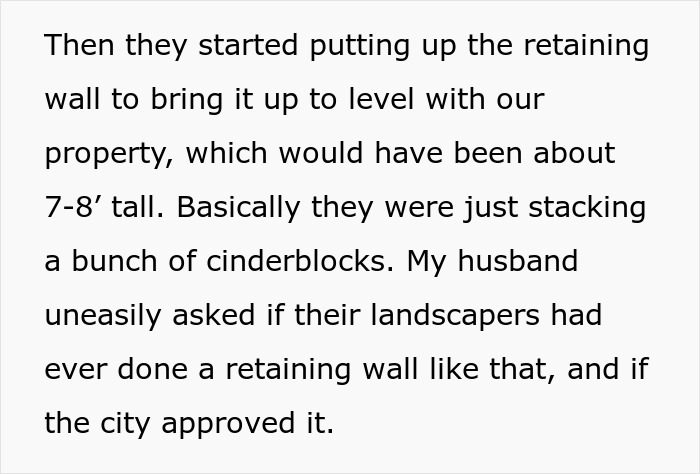 “Husband Tries To Warn Neighbors About Their Landscaping, Gets Told To Mind His Own Business” “Husband Tries To Warn Neighbors About Their Landscaping, Gets Told To Mind His Own Business”