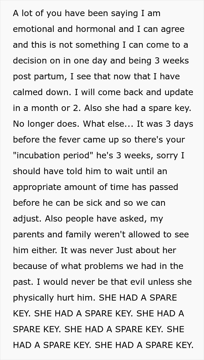 "MIL Ignored My Wishes And Got My 3-Week-Old Sick And Now I'm Leaving My Husband"