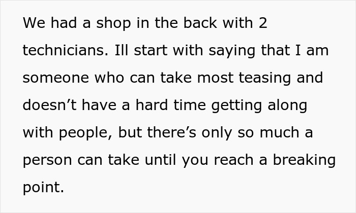 Person Keeps Getting Bullied At Work, Makes The Bully Cry When They Stand Up For Themselves