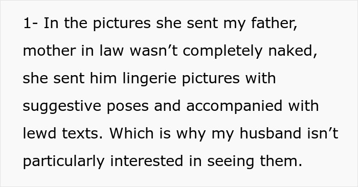 Woman’s MIL Flirts With Her Dad, Calls Cops On Him & His Wife After Her Intentions Are Exposed Woman’s MIL Flirts With Her Dad, Calls Cops On Him & His Wife After Her Intentions Are Exposed