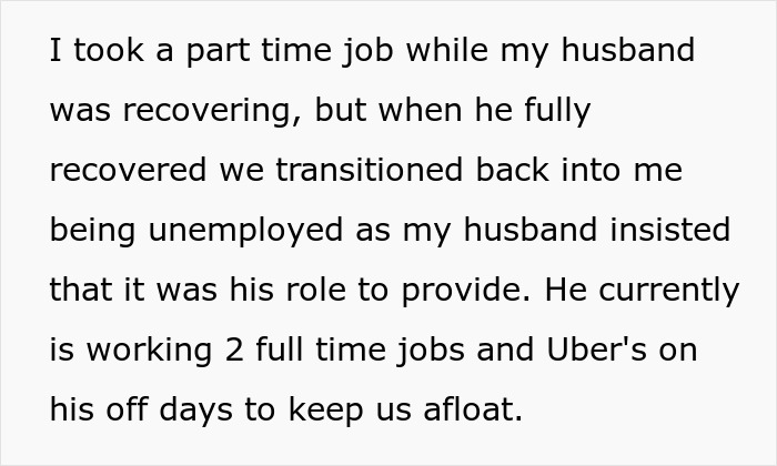 Man Breaks Down Crying After Learning His SAH Wife Has $47k Stashed Away While He's Struggling