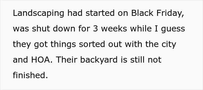 “Husband Tries To Warn Neighbors About Their Landscaping, Gets Told To Mind His Own Business” “Husband Tries To Warn Neighbors About Their Landscaping, Gets Told To Mind His Own Business”