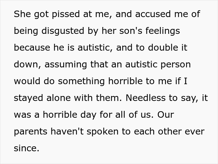Woman Is Incredibly Enraged After 18 Y.O. Girl Refuses To Sleep Over With Her Son Of Same Age