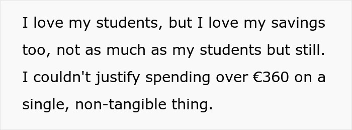 School Expects Teacher To Pay $400 For Student Trip, They Maliciously Comply