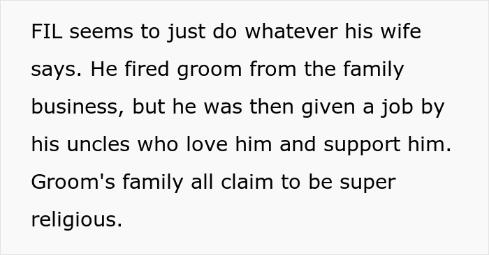 MIL From Hell Goes Out Of Her Way To Ruin Son’s Wedding, Now The Entire Town Hates Her MIL From Hell Goes Out Of Her Way To Ruin Son’s Wedding, Now The Entire Town Hates Her