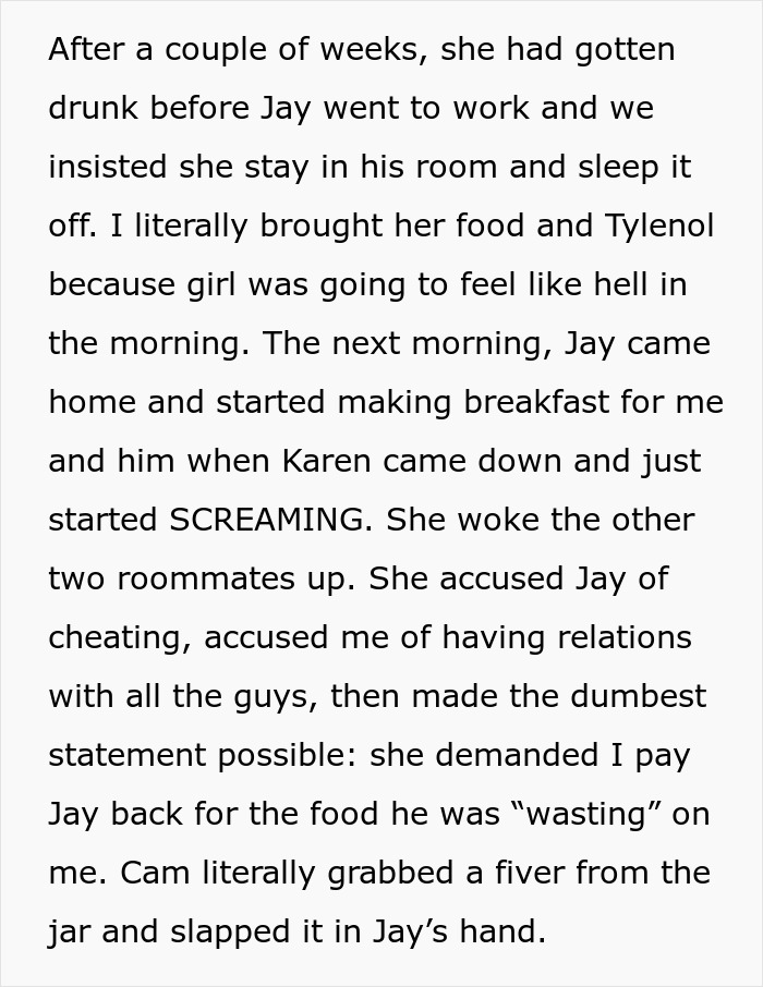 Roommate&rsquo;s GF Wants The Only Woman In The Household Out, Gets Herself Dumped Instead