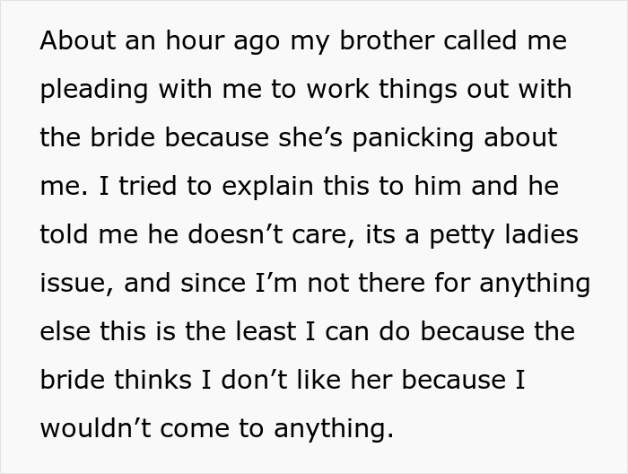 Woman Suspects Bride Is Trying To Push Her Out Of Her Brother’s Wedding, Has A Plan To Outsmart Her Woman Suspects Bride Is Trying To Push Her Out Of Her Brother’s Wedding, Has A Plan To Outsmart Her