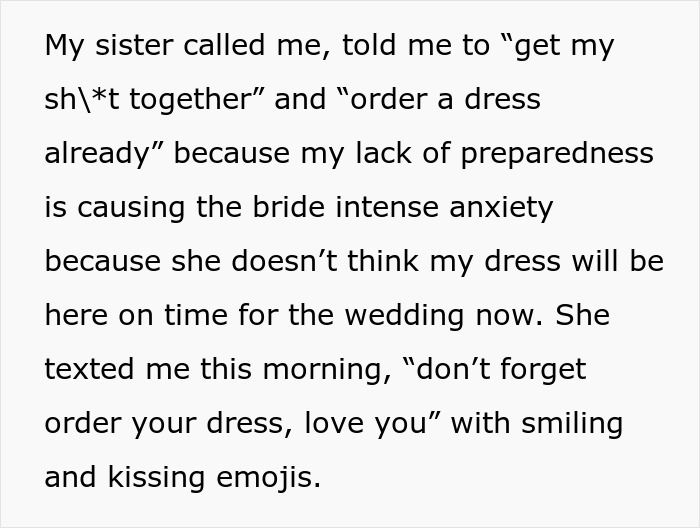 Woman Suspects Bride Is Trying To Push Her Out Of Her Brother’s Wedding, Has A Plan To Outsmart Her Woman Suspects Bride Is Trying To Push Her Out Of Her Brother’s Wedding, Has A Plan To Outsmart Her