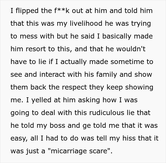 "He Pitched A Hissy Fit": Husband Demands Wife Come To Party, Lies About Her Miscarriage