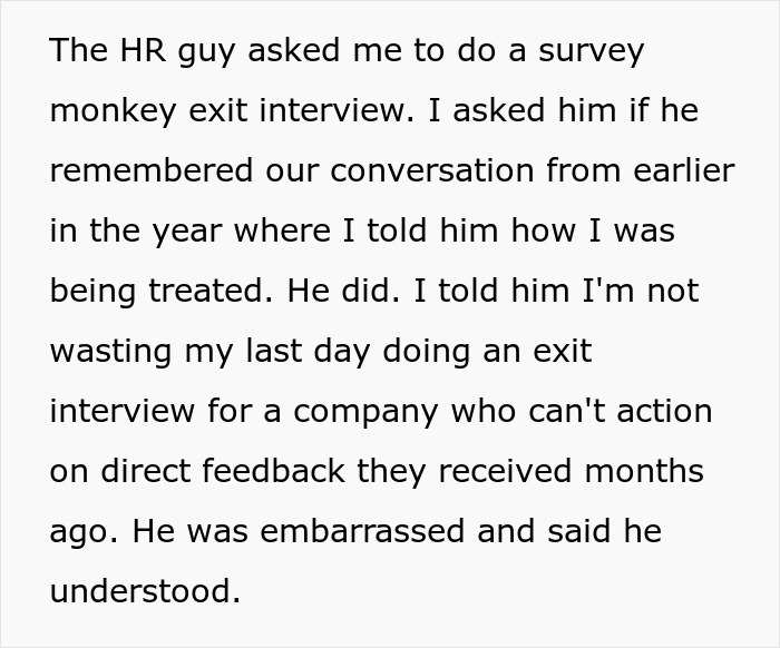 Woman Resigns After Being Removed From A Project, Watches Company Crumble Down At Her New Job