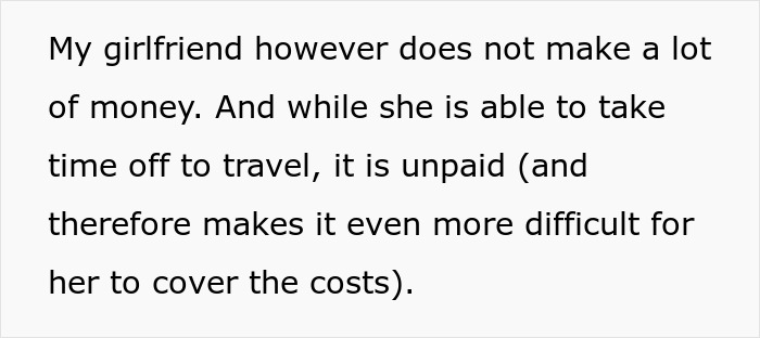 Guy Refuses To Pay For GF Of 5 Years And Goes On Vacation Without Her, Doesn’t Get Why She’s Mad Guy Refuses To Pay For GF Of 5 Years And Goes On Vacation Without Her, Doesn’t Get Why She’s Mad