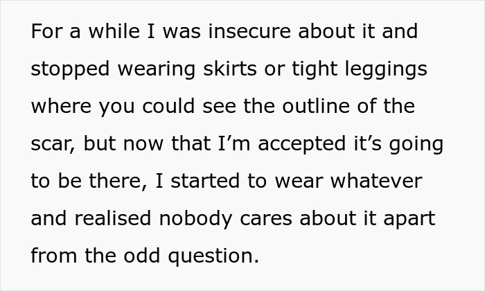 Woman Refuses To Cover Her Scar After It Triggers Her Friend At The Beach, Drama Ensues Woman Refuses To Cover Her Scar After It Triggers Her Friend At The Beach, Drama Ensues