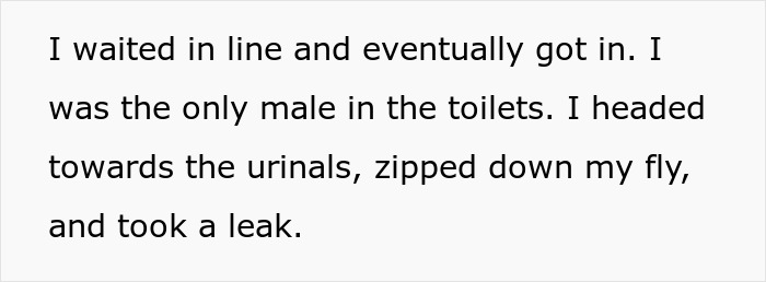 Man At Concert Uses Urinal Despite Women Being In The Bathroom, Is Lost When He&rsquo;s Called A Pervert