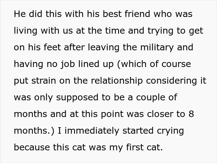&ldquo;[Am I The Jerk] For Calling Off My $40K Wedding Because My Fianc&eacute; Dropped My Cat Off Somewhere?&rdquo;