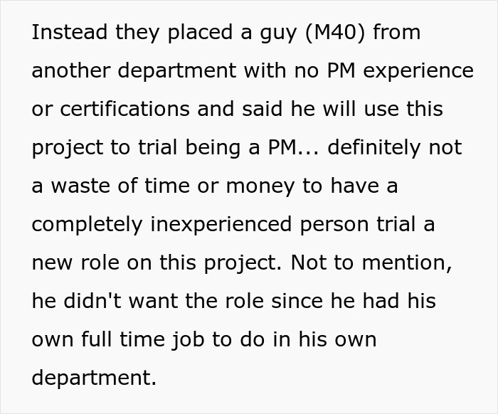 Woman Resigns After Being Removed From A Project, Watches Company Crumble Down At Her New Job